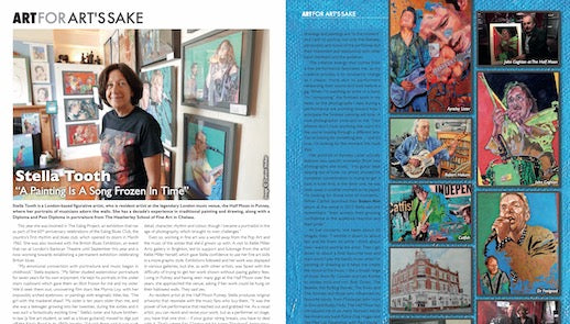 Blues in Britain Magazine interview: Art for art's sake - out now!