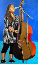 Load image into Gallery viewer, Arcadian Strings acrylic on canvas by Stella Tooth