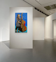 Load image into Gallery viewer, Arcadian Strings acrylic on canvas by Stella Tooth wall view