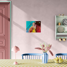 Load image into Gallery viewer, Beau Bennett portrait by Stella Tooth in room view