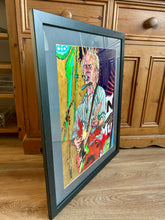 Load image into Gallery viewer, Chris Jagger at the HMP by Stella Tooth side view framed