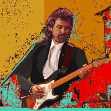 Load image into Gallery viewer, Digital painting of George Harrison by Stella Tooth artist