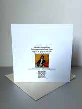 Load image into Gallery viewer, Greetings card back featuring a digital painting by Stella Tooth artist