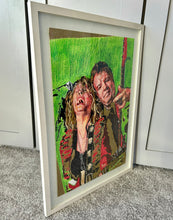 Load image into Gallery viewer, Never the bride Catherine Feeney Yoyo Buys mixed media paper by Stella Tooth side view artwork