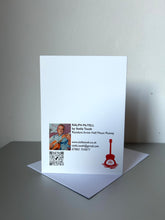 Load image into Gallery viewer, Ralph McTell greetings card back view by Stella Tooth