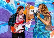 Load image into Gallery viewer, Ronnie Wood and Chanel at Half Moon Putney by Stella Tooth