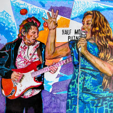 Load image into Gallery viewer, Ronnie Wood and Chanel at HMP by Stella Tooth detail