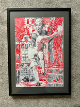 Load image into Gallery viewer, Arrogance vs conviction the tightrope original mixed media art by Stella Tooth artist