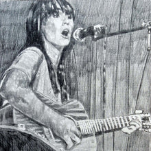 Load image into Gallery viewer, Anna Wolf at the Half Moon Putney original artwork by Stella Tooth Detail