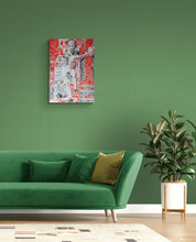 Load image into Gallery viewer, Arrogance vs conviction the tightrope original mixed media mounted artwork by Stella Tooth artist