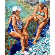 Load image into Gallery viewer, Back and forth in Ischia by Stella Tooth Oil Painting