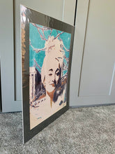 Load image into Gallery viewer, Bias vs Openness the tightrope original mixed media artwork by Stella Tooth Side