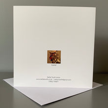 Load image into Gallery viewer, Fine art greetings card of Camel by Stella Tooth animal artist back view