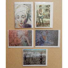 Load image into Gallery viewer, A Variety Pack of Busker Blank Art Cards by Stella Tooth