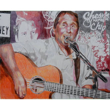 Load image into Gallery viewer, Chip Hawkes ex Tremeloes by Stella Tooth Mixed media on paper