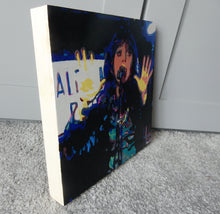 Load image into Gallery viewer, Cloudbusting Kate Bush tribute oil on cradled gesso panel by Stella Tooth