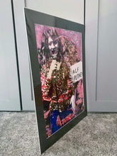 Load image into Gallery viewer, Comedian Shappi Khorsandi Half Moon Putney by Stella Tooth Mixed Media Side