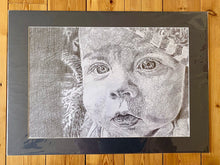 Load image into Gallery viewer, Daisy pencil on paper artwork by Stella Tooth Artist