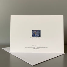 Load image into Gallery viewer, Daisy and other flowers Fine Art Greetings Card 3 pack