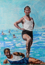 Load image into Gallery viewer, FThe Champion original mixed media artwork by Stella Tooth