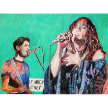 Load image into Gallery viewer, Du Bellows mixed media on paper by Stella Tooth