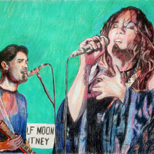 Load image into Gallery viewer, Du Bellows mixed media on paper by Stella Tooth