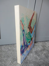 Load image into Gallery viewer, Duet pencil on cradled gesso panel by Stella Tooth artist