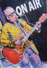 Load image into Gallery viewer, Elvis Costello mixed media  artwork by Stella Tooth musician artist
