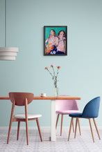 Load image into Gallery viewer, Martha Tilston mixed media on paper artwork by Stella Tooth