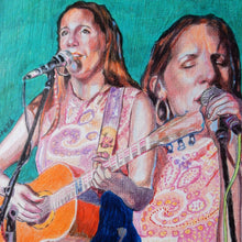 Load image into Gallery viewer, Martha Tilston mixed media on paper artwork by Stella Tooth