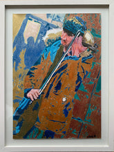 Load image into Gallery viewer, Busker Florence drawing on paper by Stella Tooth artist