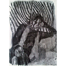 Load image into Gallery viewer, FLORENCIA LIFE DRAWING charcoal on paper by Stella Tooth
