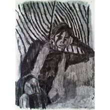 Load image into Gallery viewer, FLORENCIA LIFE DRAWING charcoal on paper by Stella Tooth