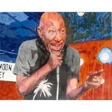 Load image into Gallery viewer, Geno Washington mixed media on paper by Stella Tooth