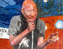 Load image into Gallery viewer, Original mixed media artwork of Geno Washington by Stella Tooth rock and roll art