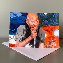 Load image into Gallery viewer, Fine art greetings card of Geno Washington by Stella Tooth music artist