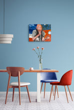 Load image into Gallery viewer, Geno Washington mixed media on paper by Stella Tooth