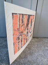 Load image into Gallery viewer, Good art walks a tightrope Venice busker by Stella Tooth Artist Side