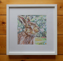 Load image into Gallery viewer, Harry the hare Original Artwork by Stella Tooth