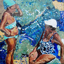 Load image into Gallery viewer, Here comes the sun oil on canvas by Stella Tooth artist