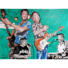 Load image into Gallery viewer, Kast off Kinks mixed media on paper artwork by Stella Tooth