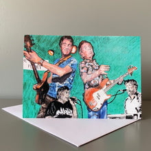 Load image into Gallery viewer, Kast off Kinks fine art card by Stella Tooth musician art
