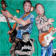 Load image into Gallery viewer, Kast off Kinks mixed media on paper artwork by Stella Tooth