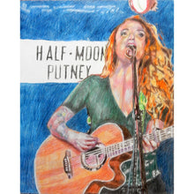 Load image into Gallery viewer, Kezia Gill pencil on cradled gesso panel artwork by Stella Tooth