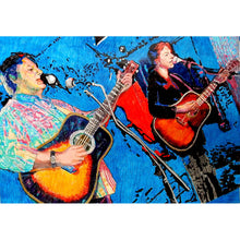 Load image into Gallery viewer, Laura Cantrell mixed media on paper artwork by Stella Tooth