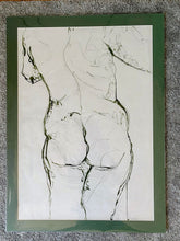 Load image into Gallery viewer, Life Drawing Ink by Stella Tooth in Mount