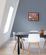 Load image into Gallery viewer, Los Pacaminos with Paul Young acrylic on canvas by Stella Tooth