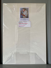 Load image into Gallery viewer, Digital painting of Los Pacaminos' Jamie Moses by Stella Tooth printed on recycled matt cocoon paper Back view