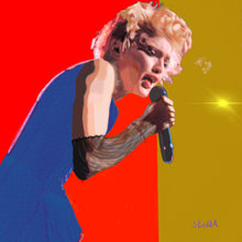 Load image into Gallery viewer, Madonna digital painting by Stella Tooth artist inspired by photograph by Solomon N'Jie