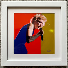Load image into Gallery viewer, Madonna digital painting by Stella Tooth inspired by photo by Sol N'Jie framed